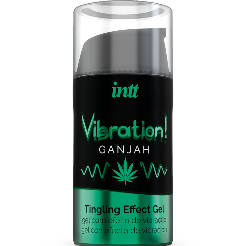 Gel vibrador líquido Cannabis 15ml da INTT