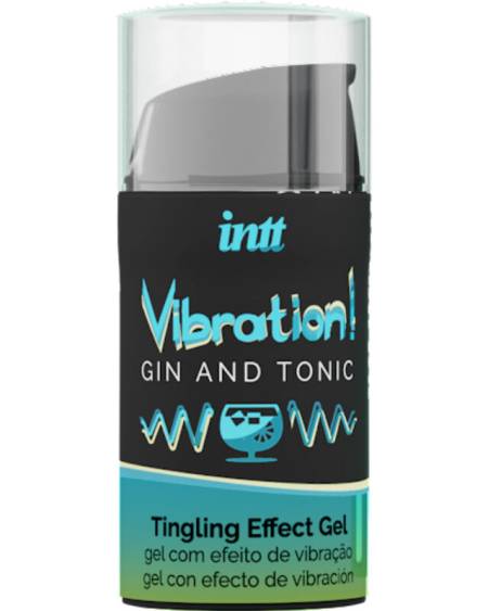 Gel Vibrador Líquido Gin & Tonic 15 ml da INTT