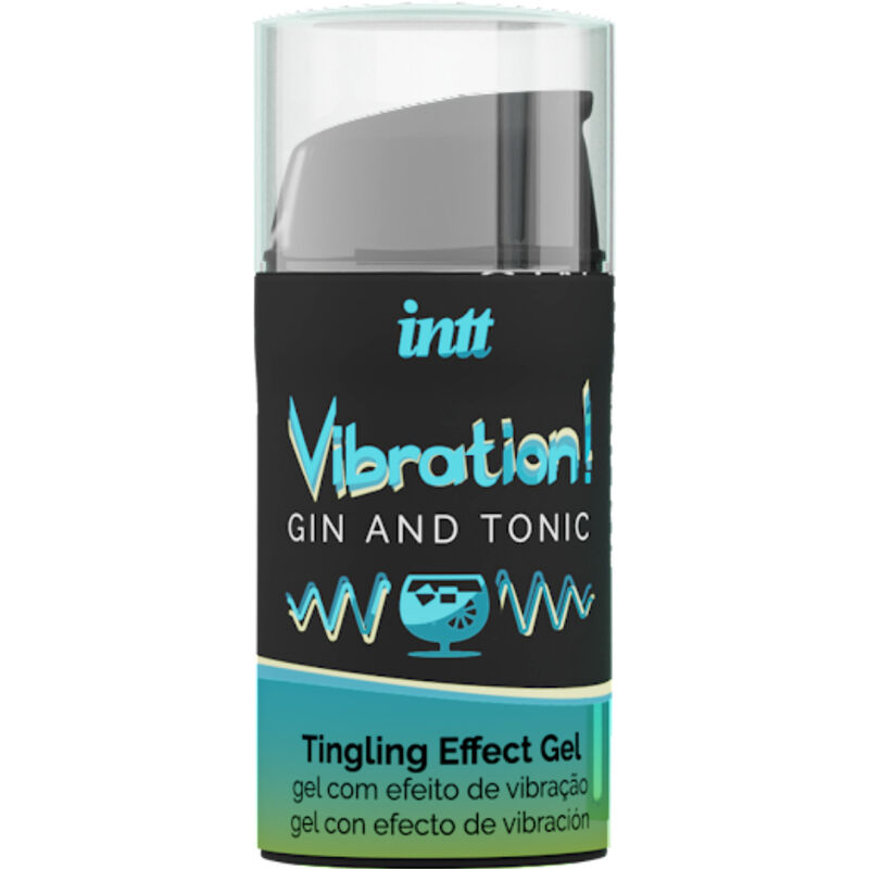 Gel Vibrador Líquido Gin & Tonic 15 ml da INTT