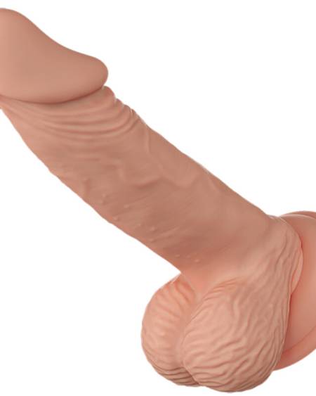 BAILE - BEAUTIFUL ENCOUNTER ZEBULON DILDO REALÍSTICO FLEXIBLE 19.4 CM NATURAL