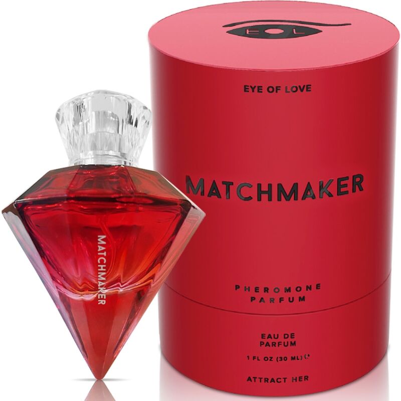 Perfume EYE OF LOVE Matchmaker Red Diamond LGBTQ com feromonas