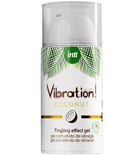 Gel Potente Estimulante Vegano com Aroma a Coco