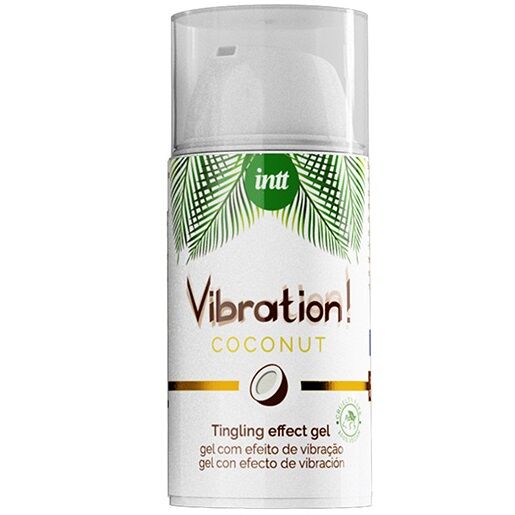 Gel Potente Estimulante Vegano com Aroma a Coco