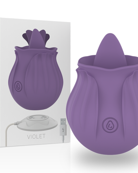 INTENSE Violet Estimulador Língua Base Magnética