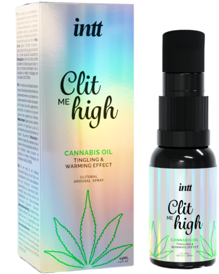 Óleo estimulante Clit Me High com cannabis
