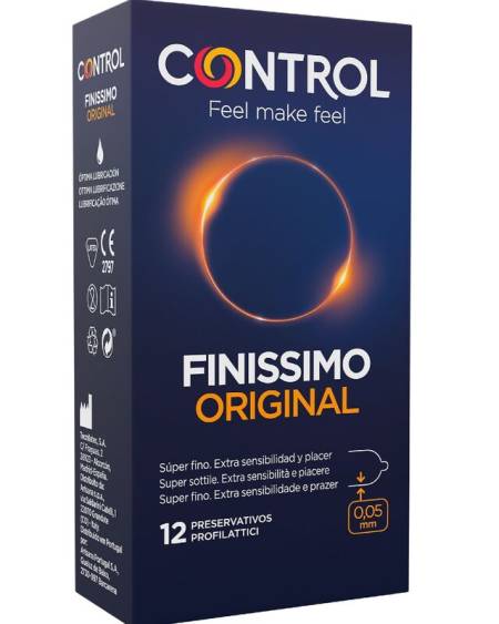 Control Finíssimo Preservativos - 12 Unidades