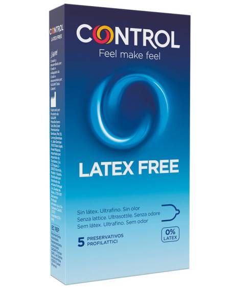 Embalagem de preservativos CONTROL - Free Sin Latex