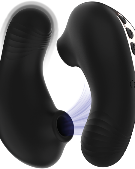 RITHUAL - SHUSHU PRO POCKET ESTIMULADOR CLITORIS 2 POTENTES MOTORES AZABACHE