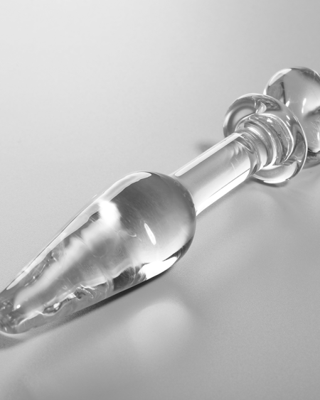 Plug anal cristal transparente da NEBULA SERIES BY IBIZA de 13.5 cm