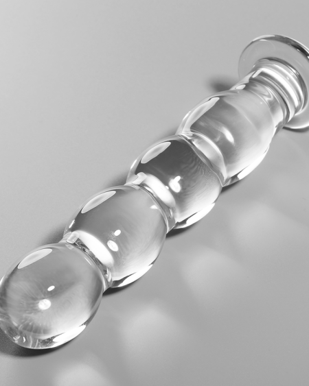 Dildo cristal transparente 16.5 cm da Nebula Series