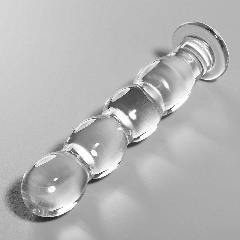 Dildo cristal transparente 16.5 cm da Nebula Series