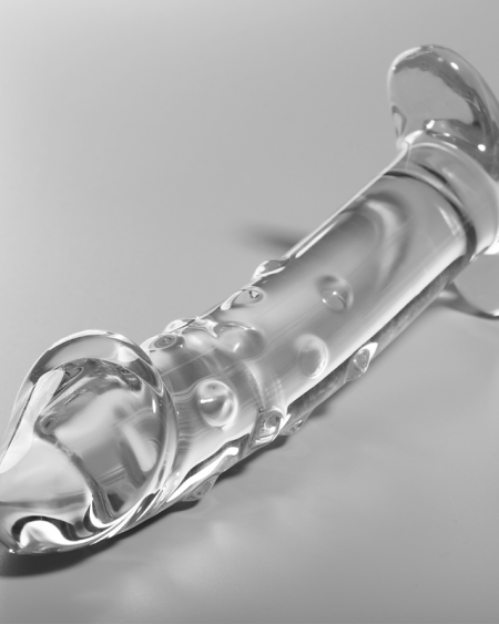 Dildo cristal transparente da série Nebula da Ibiza
