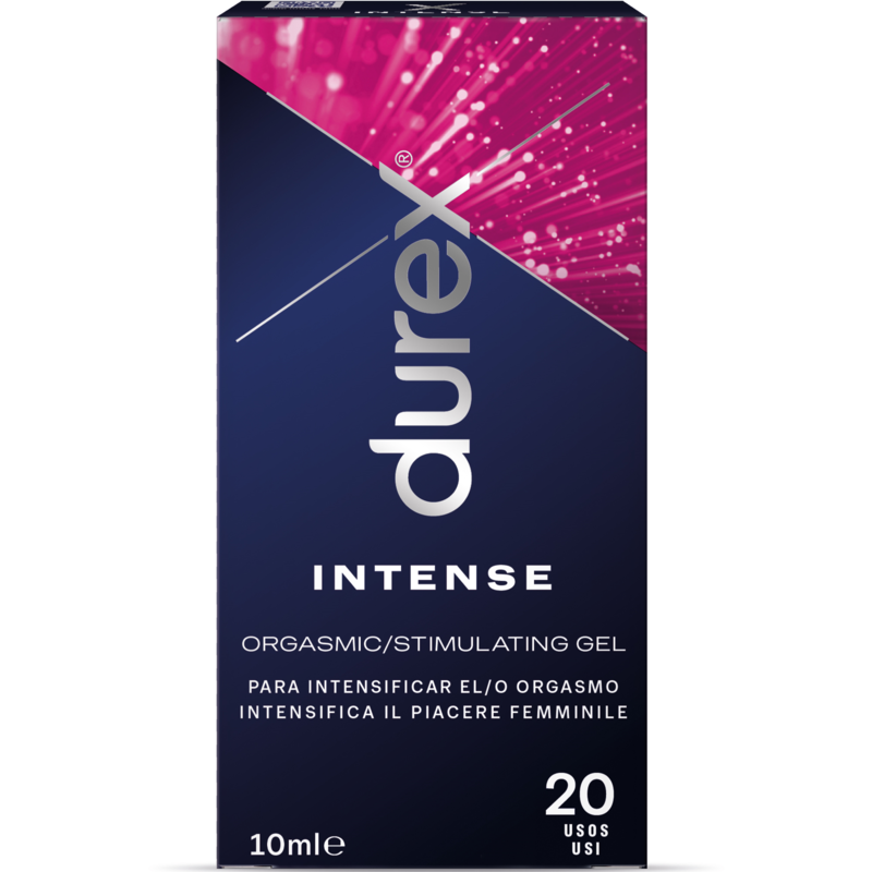 Gel Lubrificante Intense Orgasmic 10ml Durex