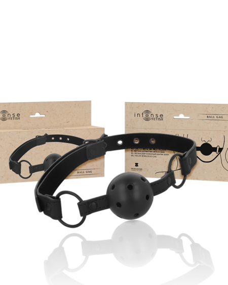 Bozal de couro vegano INTENSE FETISH