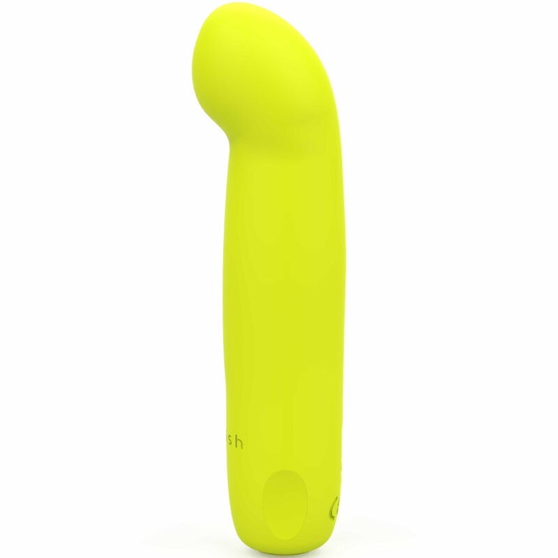 Vibrador B SWISH Bcute Curve Infinite Classic em silicone, disponível em amarelo ou azul