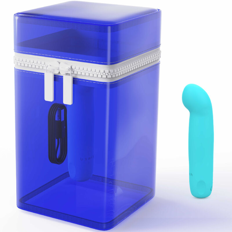 Bcute Curve Infinity Classic Vibrador Recarregável Silicone Azul
