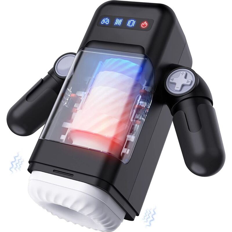 Masturbador masculino com vibração e calor BAILE FOR HIM