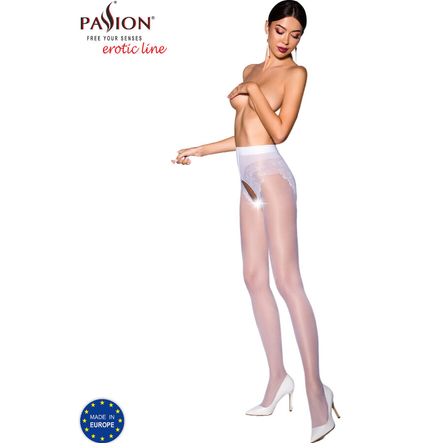 Meias elegantes vermelhas PASSION TIOPEN 006