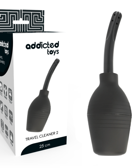 ADDICTED TOYS - SQUEEZE PERA LIMPIEZA ANAL NEGRO
