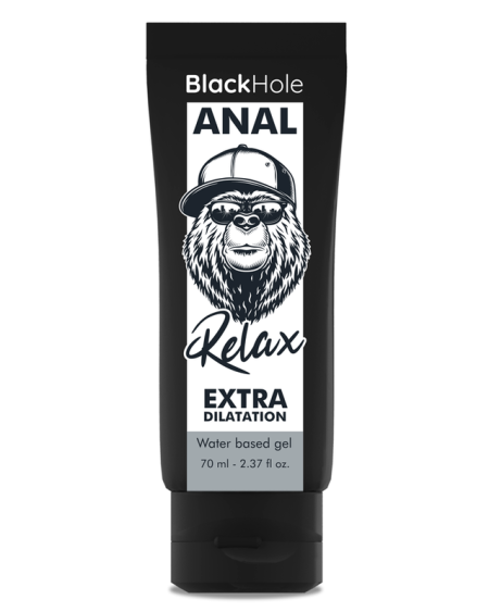 BLACK HOLE - GEL BASE AGUA DILATACIÓN ANAL 70 ML