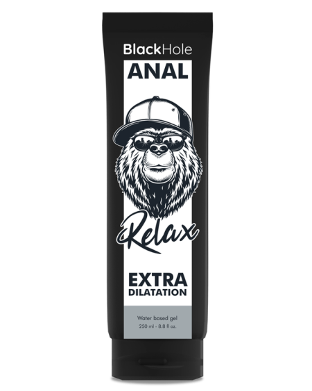 BLACK HOLE - GEL BASE AGUA DILATACIÓN ANAL 250 ML