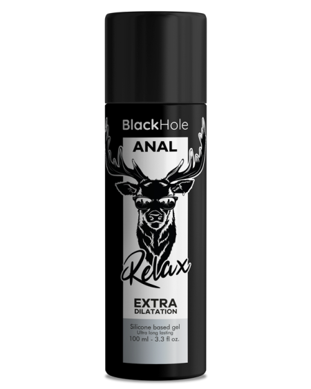 Lubrificante anal de silicone concentrado BLACK HOLE