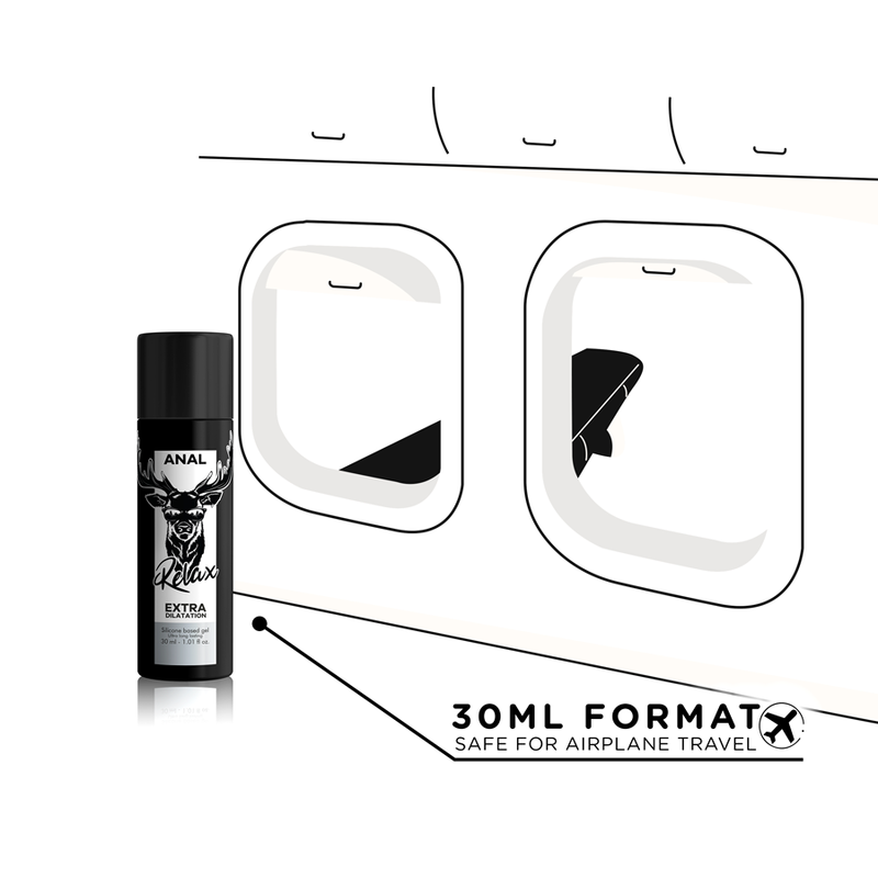 BLACK HOLE - BASE SILICONA CONCENTRADA DILATACIÓN ANAL 30 ML