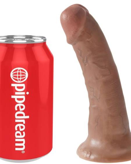 KING COCK - PENE REALÍSTICO 15 CM CARAMELO