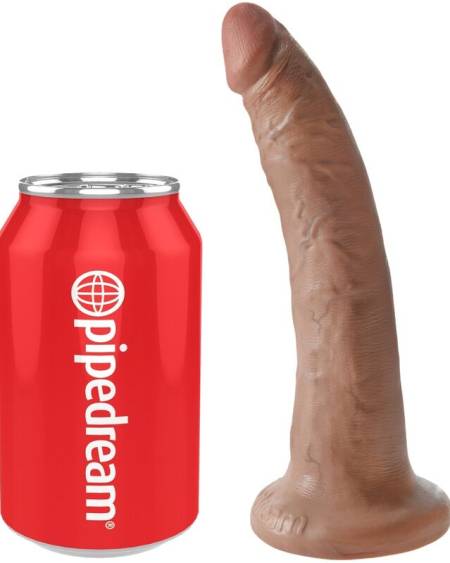KING COCK - PENE REALÍSTICO 17.5 CM CARAMELO