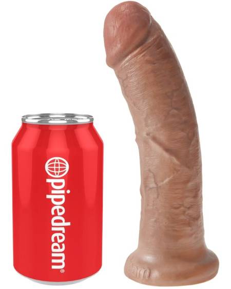 KING COCK - PENE REALÍSTICO 19.5 CM CARAMELO