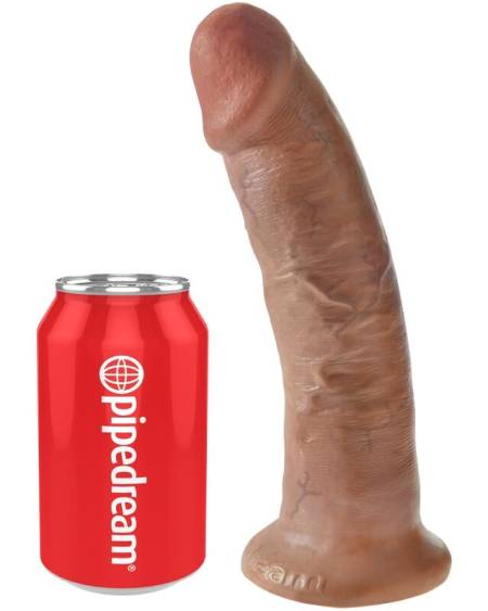 KING COCK - PENE REALÍSTICO 21.7 CM CARAMELO