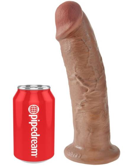 KING COCK - PENE REALÍSTICO 24 CM CARAMELO
