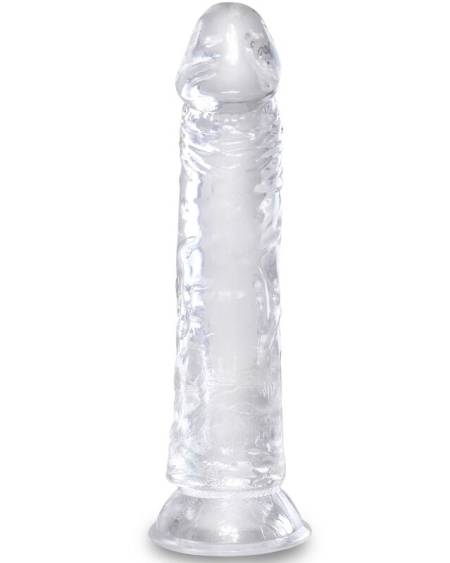 KING COCK - CLEAR PENE REALÍSTICO 19.7 CM TRANSPARENTE