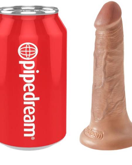 KING COCK - PENE REALÍSTICO 12 CM CARAMELO