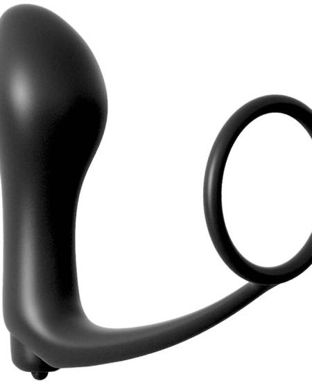 Vibrador com Plug Anal e Estimulação Prostática da Anal Fantasy Elite Collection