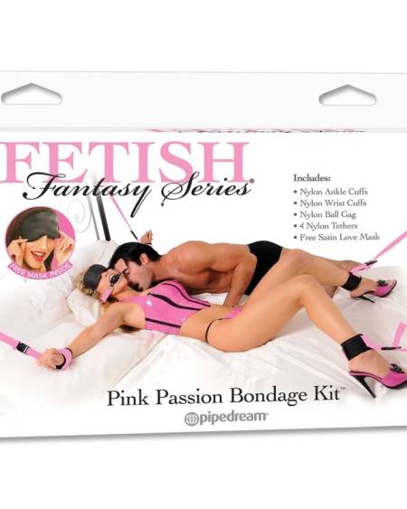 Kit Bondage Rosa da FETISH FANTASY SERIES