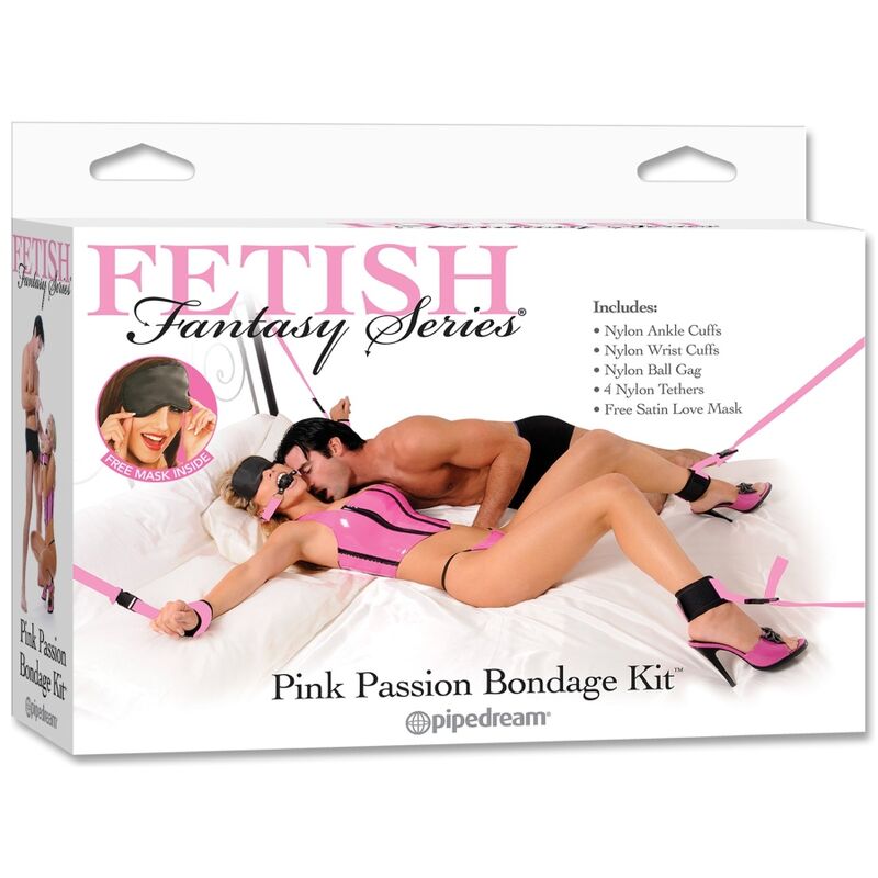 Kit Bondage Rosa da FETISH FANTASY SERIES
