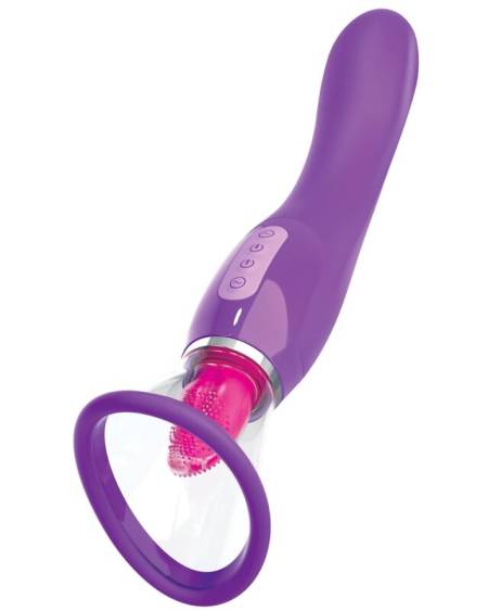 FANTASY FOR HER - SUCCIONADOR CLITORIS LENGUA ESTIMULADORA VIOLETA