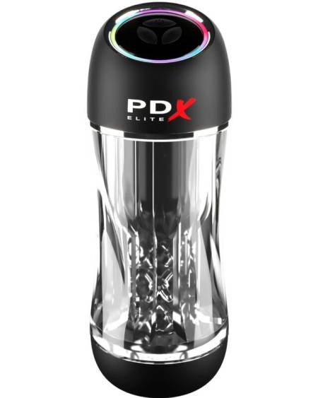 Masturbador Stroker Viewtube Pro com vibrador transparente