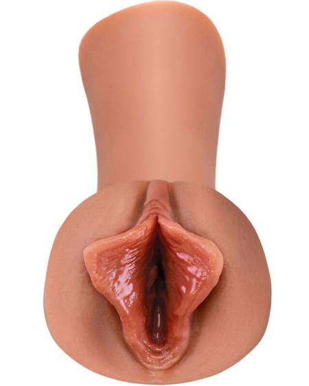 FETISH FANTASY EXTREME - MASTURBADOR MASCULINO SILICONA LUSCIOUS LIPS CARAMELO