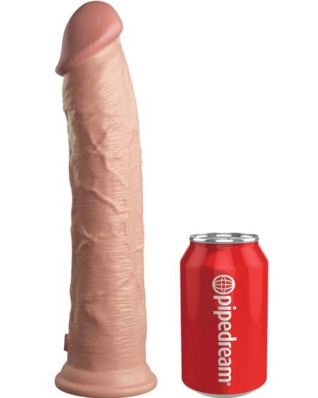 KING COCK - ÉLITE DILDO REALÍSTICO SILICONA 28 CM
