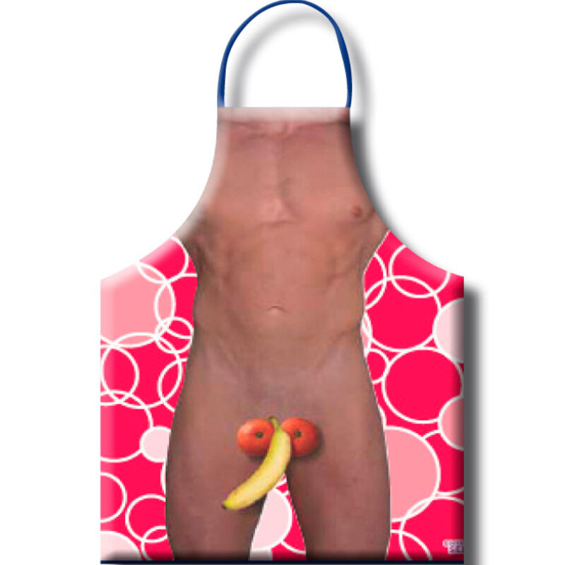 Delantal frutal masculino DIABLO PICANTE