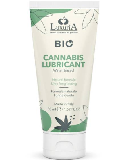 INTIMATELINE - LUXURIA BIO LUBRICANTE CANNABIS BASE AGUA 50 ML