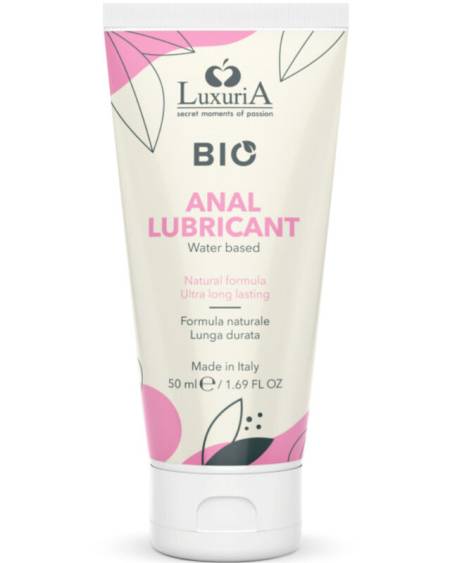 INTIMATELINE - LUXURIA BIO LUBRICANTE ANAL BASE AGUA 50 ML