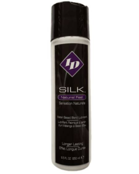 ID SILK Lubrificante base água e silicone Natural Feel 250 ml