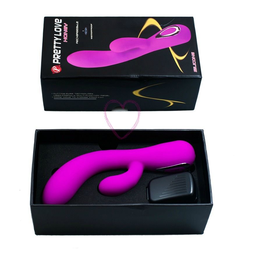 Vibrador Pretty Love Smart Honey em cor Lila.