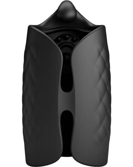 Masturbador manual para glande vibrador recarregável