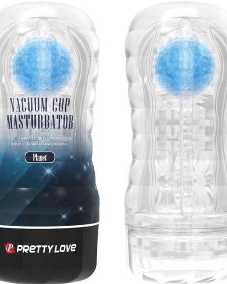 Capa masturbadora Pretty Love Planet Azul