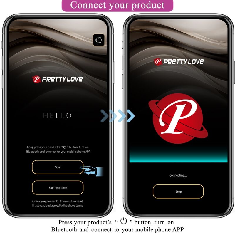 PRETTY LOVE - CATALINA HUEVO VIBRADOR RECARGABLE ROSA APP GRATUITA