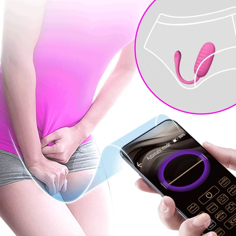 PRETTY LOVE - CATALINA HUEVO VIBRADOR RECARGABLE ROSA APP GRATUITA